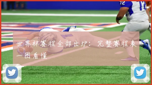 世界杯赛程全部出炉：完整赛程表一图看懂